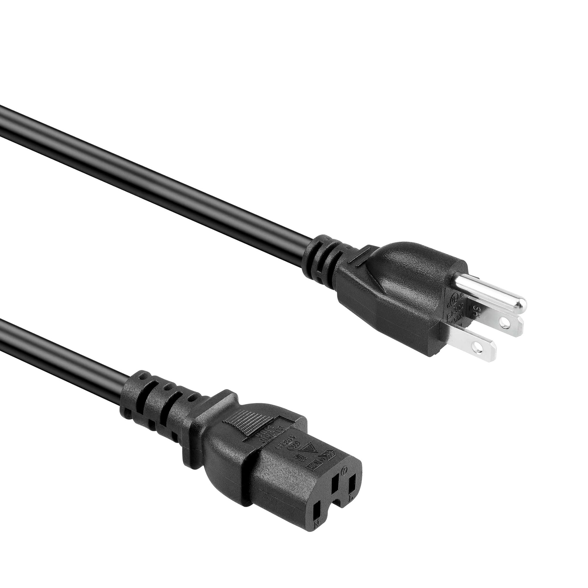 Amazon.com: J-ZMQER UL Listed 6ft 16AWG Notched Power Cable NEMA 5